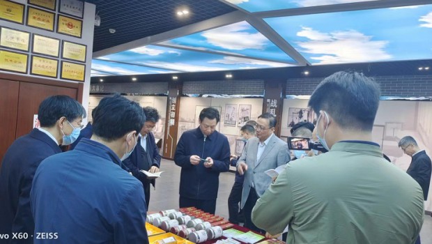 湖北省恩施州考察组莅临漫蛙漫画
参观调研