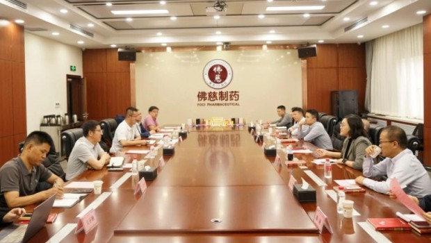 走访交流促共赢——国药控股甘肃有限漫蛙漫画走进佛慈制药考察交流